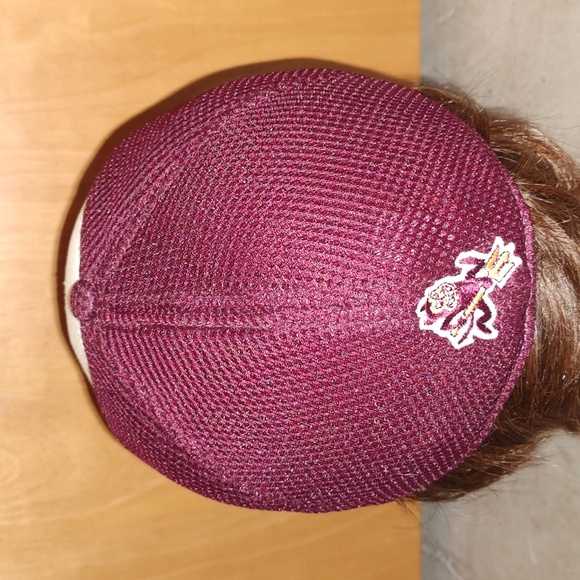 New Era Arizona State ASU Sun Devils Embroidered Logo Fitted Hat Cap S/M - Picture 4 of 8